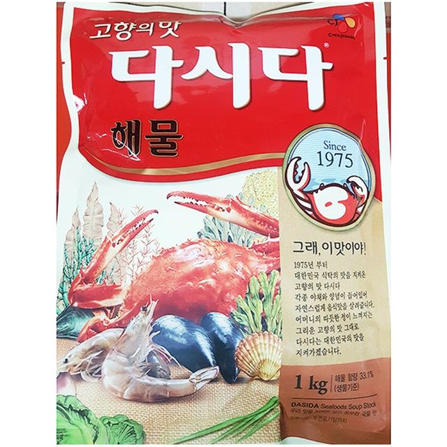 해물다시다 백설 1K 식당 업소 주방 요리 식재료 대용량