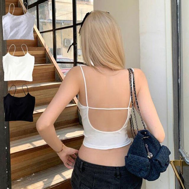 여자나시 보정 한 민소매 나시탑 여성적인 민소매탑