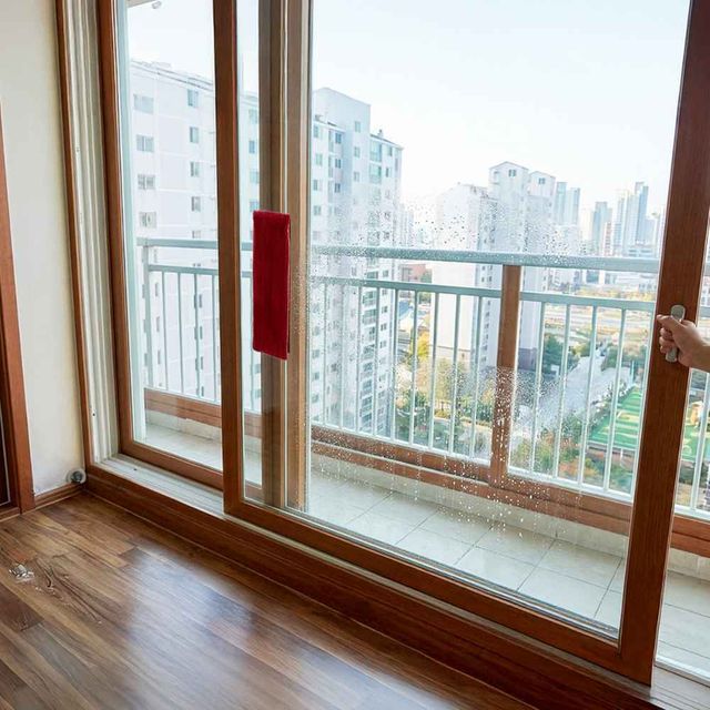 창문청소기 창문닦이 샷시유리청소