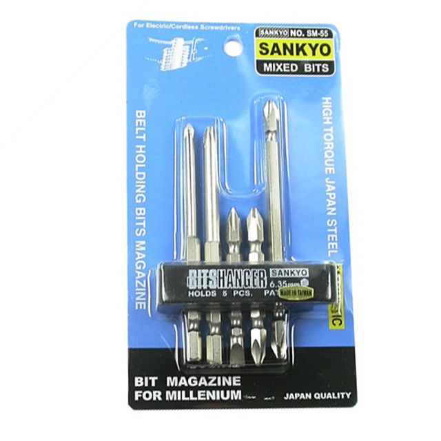 sankyo 비트날 SM55 전동드릴 충전드릴용 드라이버비트
