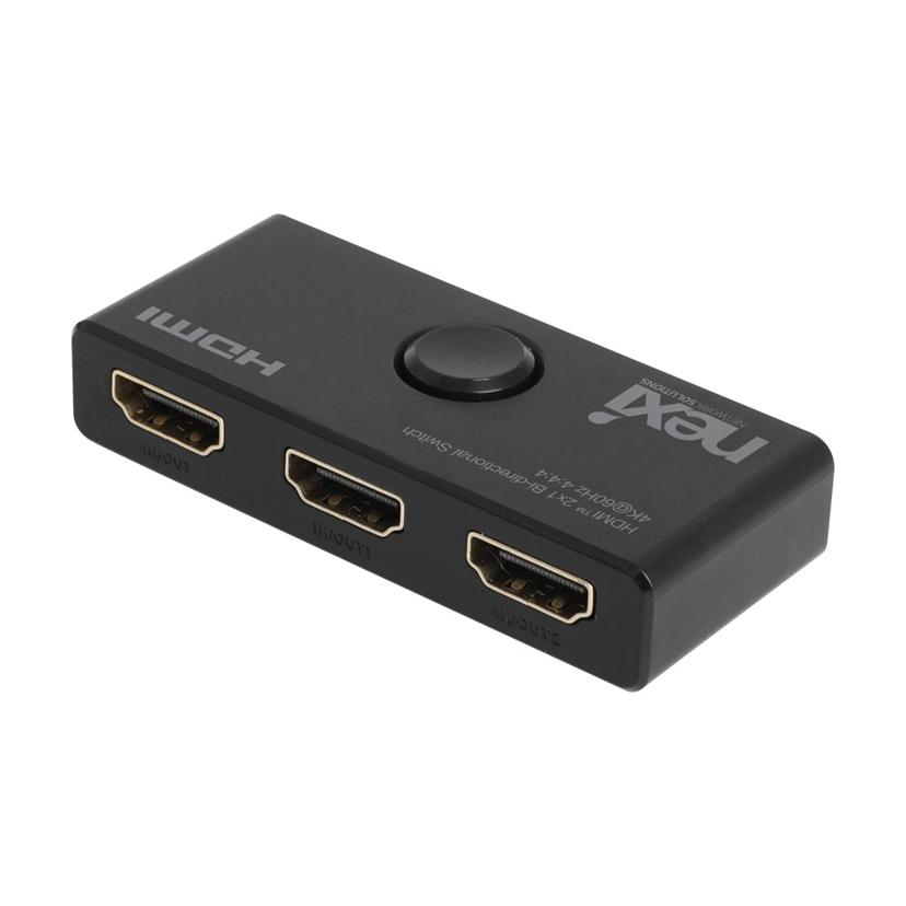 양방향 4K HDMI 셀렉터 2포트 - 모니터 선택기 스위치
