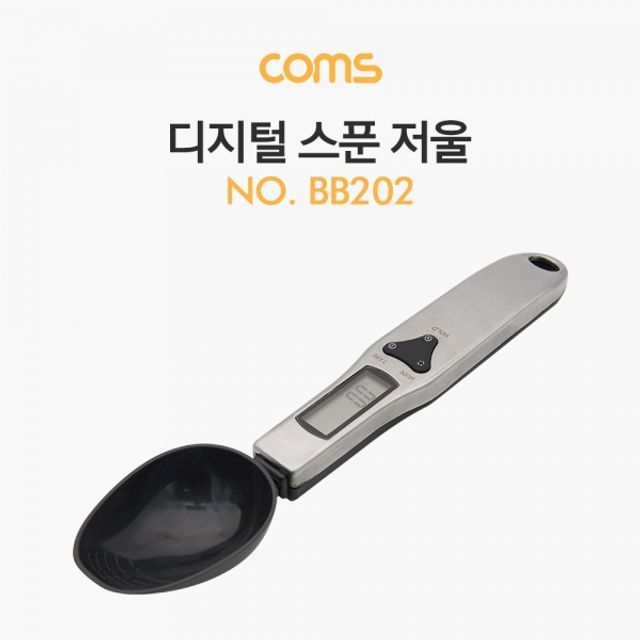 Coms 디지털 스푼 저울 티스푼형 계량기 정밀 측정