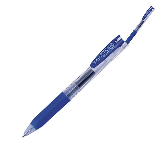 적색볼펜 볼펜판촉물 젤잉크펜 0.5mm 청