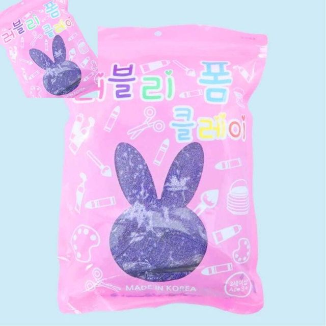 점토 클레이 바르는형 점착성 바이올렛 500g 국내제조 칼라폼 컬러폼 미술만들기재료 초등만들기키트