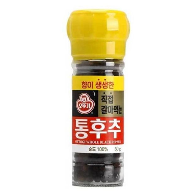 오뚜기 그라인더 통후추 50g 원물 통흑후추 캠핑용 고기용