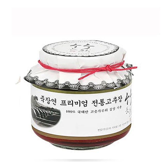 죽장연 프리미엄 고추장 1kg 유리병 전통 발효 고추장