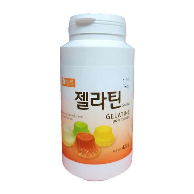 이슬나라 판 젤라틴 420g 대용량 베이킹 재료
