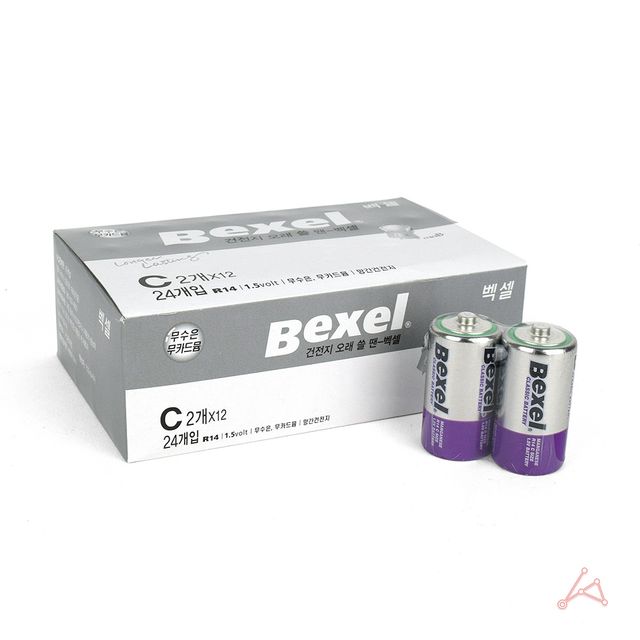 뚱뚱한건전지 CM 렌지 건전지 한박스 - 일회용 건전지