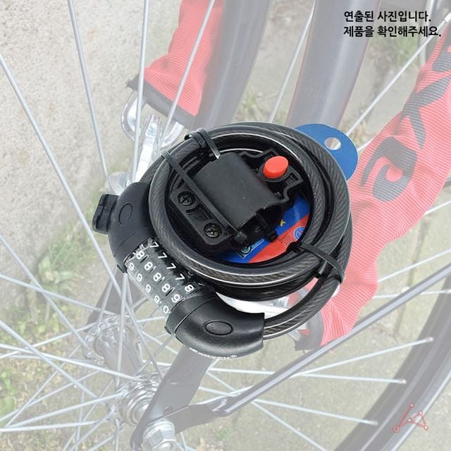 CH 번호 바이크 열쇠 번호변경식 자물쇠