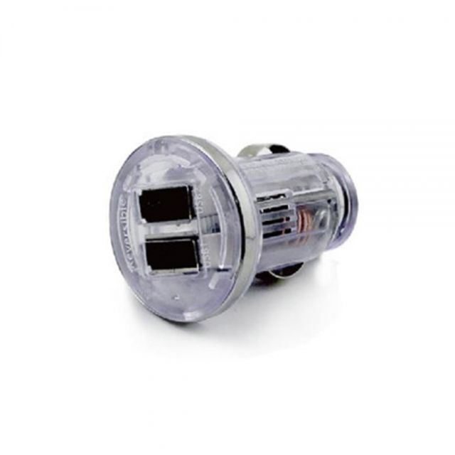 차량용 시가 USB 2포트 DL 793 무방향 7색 LED 시거잭