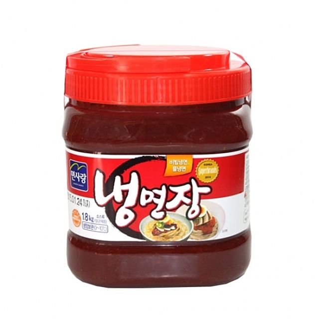 면사랑 냉면장 1.8kg 대용량 비빔 냉면 양념장
