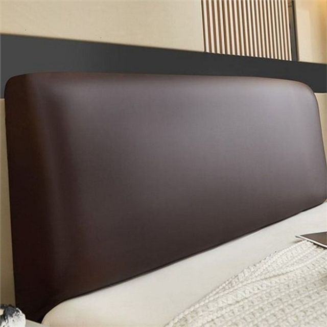 침대 헤드 커버 150cm 침대 헤드 보드 커버 방수 가죽 인테리어 보호대 싱글 더블 스크래치방지 등받이