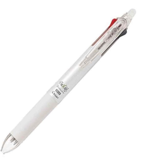 3색볼펜 0.5mm 펄화이트 필기감좋은볼펜 노크식볼펜 일본펜 필사볼펜