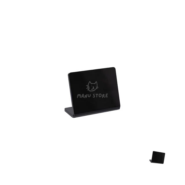 행사안내판 안내스탠드 L형 미니블랙보드 10x8cm