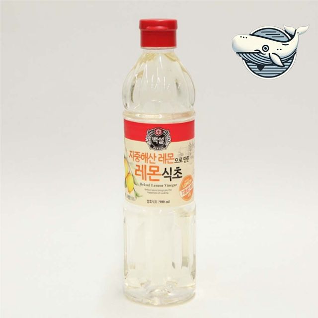 백설 레몬 발효식초 건강 음료 900ml