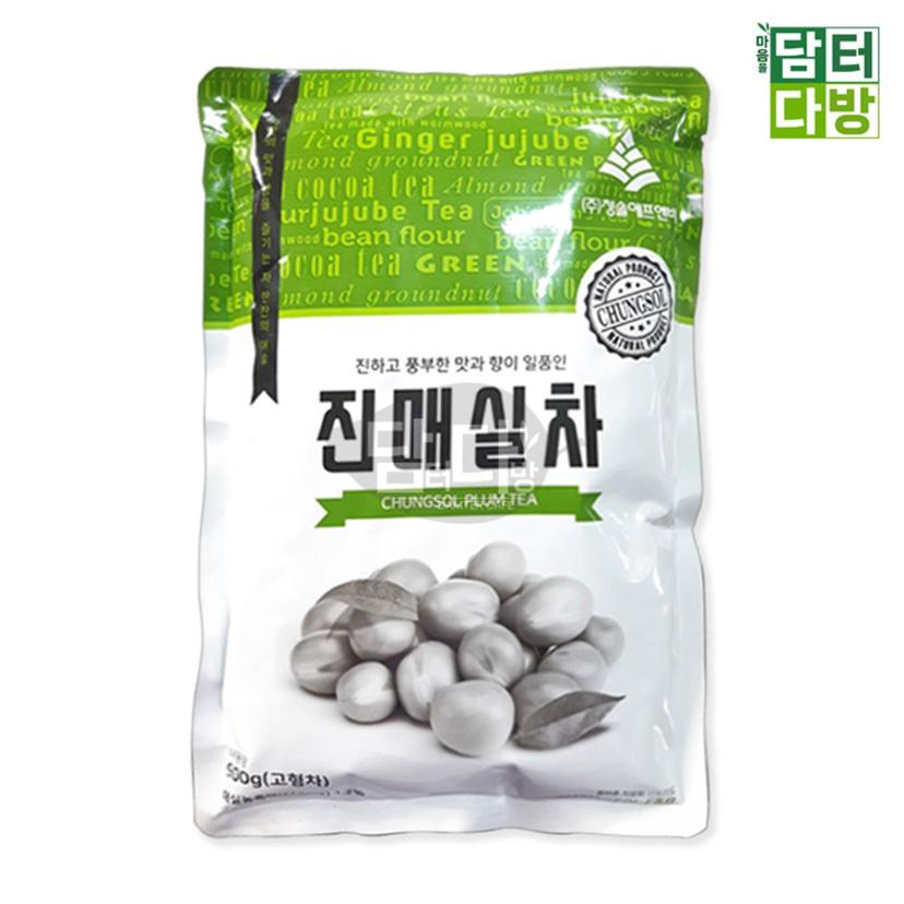 청솔 자판기용 진매실차 900g - 상큼한 매실 음료 분말