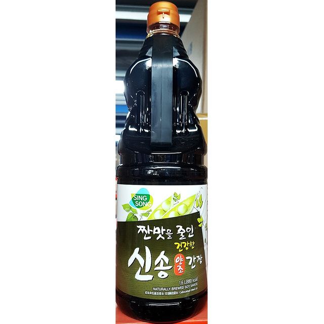 저염 양조간장 신송 1.6L X8 건강 간장 세트