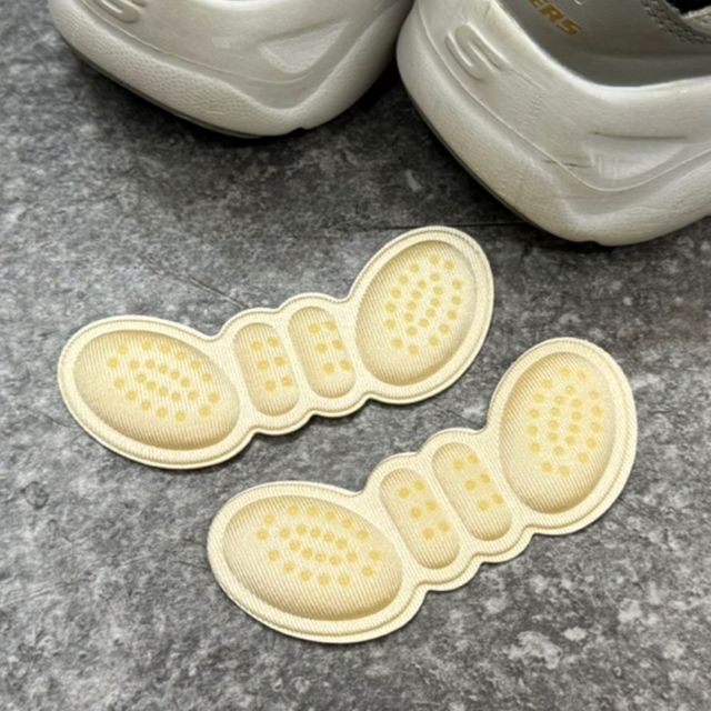 나비모양 구두뒷꿈치패드 살색 6mm 구두뒤꿈치패드