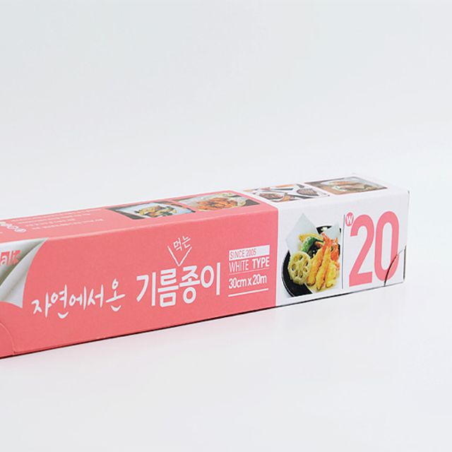 자연에서 온 기름 먹는 종이 30cm - 에어프라이어 기름종이