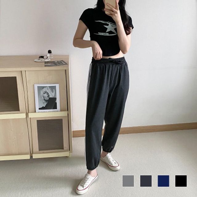 반바지 여자트레이닝복 빅사이즈 여성트레이닝팬츠