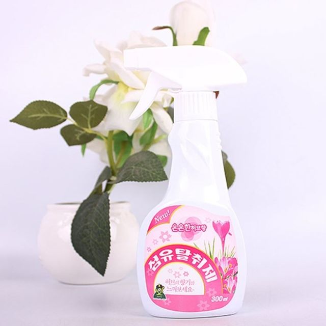 산도깨비 섬유탈취제 300ml 은은한 허브향 - 옷 냄새 제거