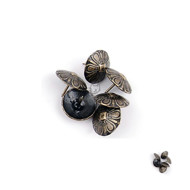고정용압정 문장식 비오 가리비 엔틱 소 11x16mm