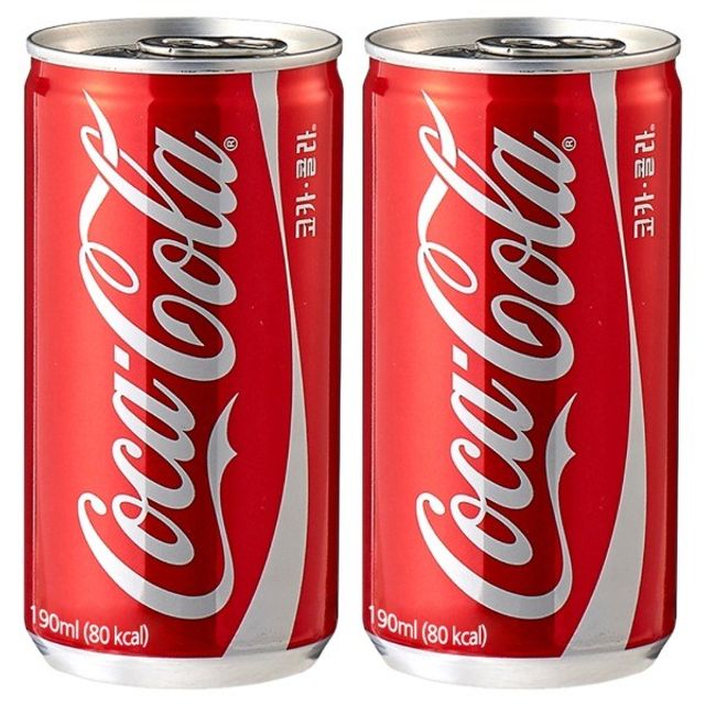 코카콜라 190ml 캔 60개입 (30캔x2박스)