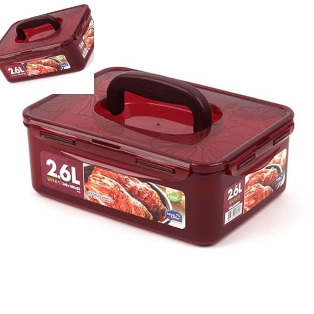 락앤락 뉴 핸디김 2.6L 김치1포기 김치용기 김치보관용기 반찬용기 반찬통