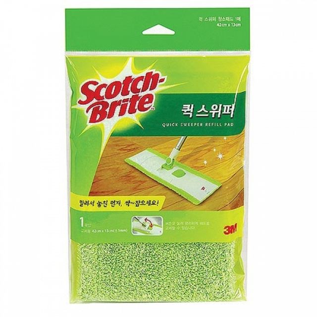 극세사 스위퍼 청소포 패드 밀대 청소용품 1매
