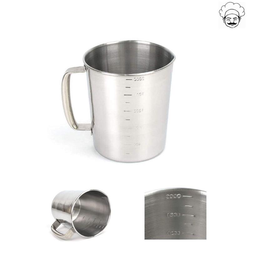 대용량 스텐 계량컵 조리용 대형 비커 3000ml