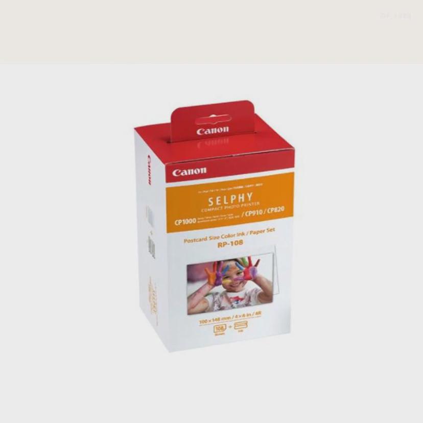 캐논 정품 셀피 CP1300 잉크 인화지 108매 세트 RP-108