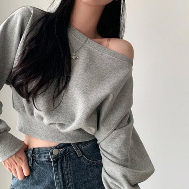 크롭 학생 커플 커플티 신상 티셔츠 긴팔티셔츠 코디