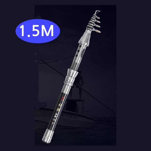 1.5M 바다 릴낚시대 민물 다용도 카본 릴대