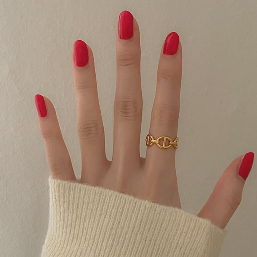 써지컬 스틸 Maison ring R 42 패션 반지