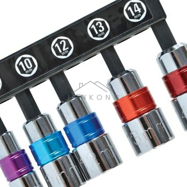 핸드소켓 복스연결대 롱비트소켓 육각너트비트소켓세트 BS5S 8 10 12 13 14X65mm 1EA