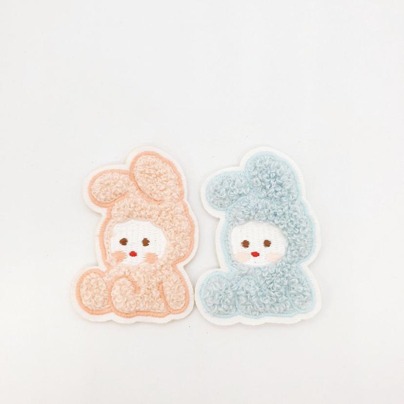 곰돌이 귀여운 와펜 패브릭 DIY 부자재 자수 패치