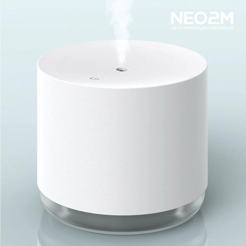 NEO2M 미니 무선 가습기 무드등 및 타이머 기능 포함