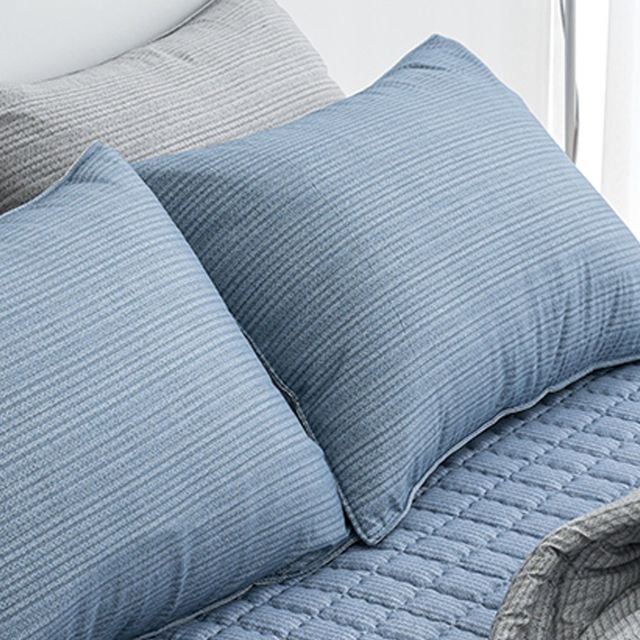 솔트 간절기 베개커버 50x70cm 블루 - 베개솜 별매