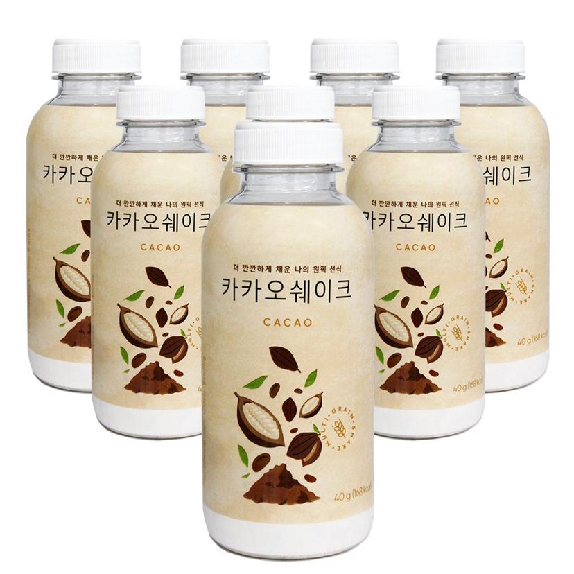 카카오 쉐이크 선식 가루 40g 8개입 식사대용