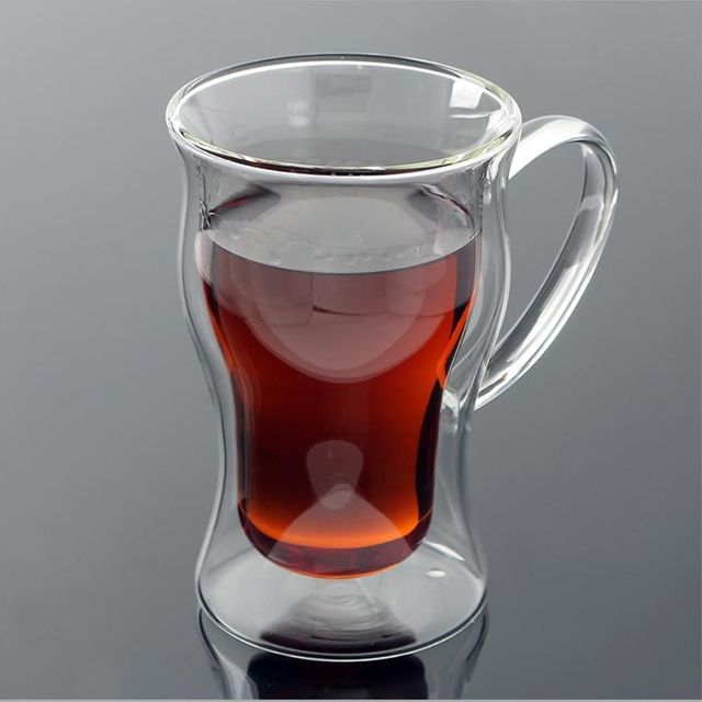 이중 내열유리잔 250ml
