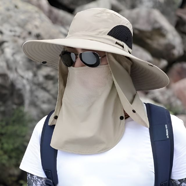 경량 여름 벙거지 모자, 등산 낚시 사파리