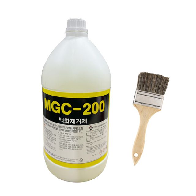 백화 제거제 3.75L 붓 포함 - 벽돌 바닥 화강석용