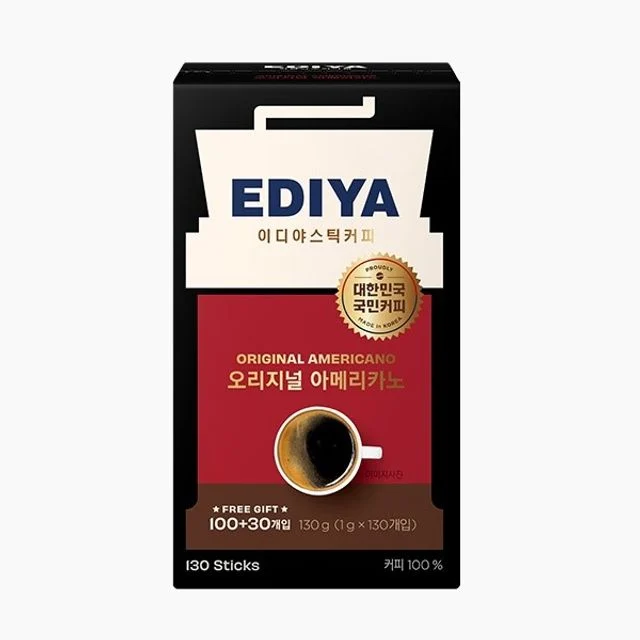 이디야 스틱커피 아메리카노 130T - 사무실 커피 추천