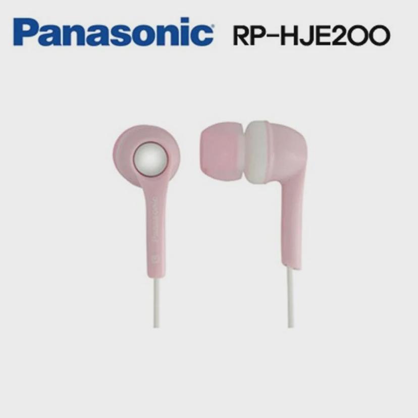 파나소닉 유선 이어폰 RP-HJE200 핑크 - 커널형 이어폰