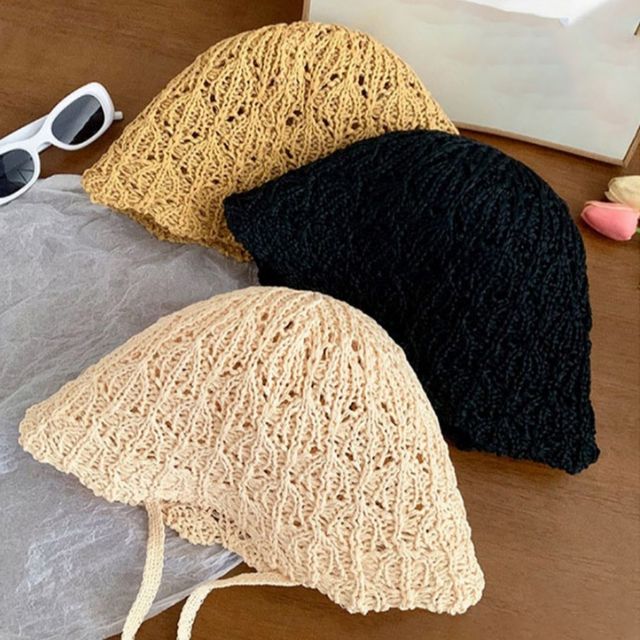 썬캡 예쁜 자외선캡 스포츠캡 니트 선캡 UV선