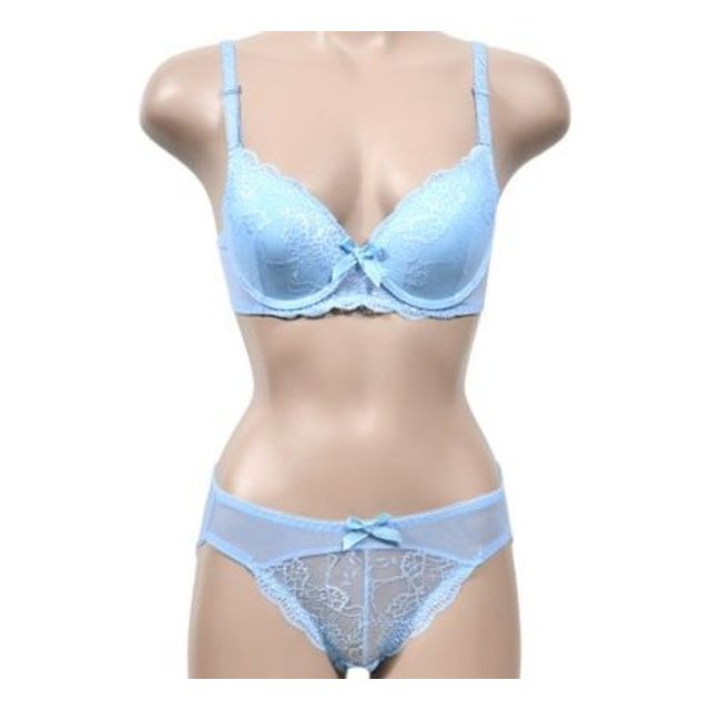 레이스 와이어 B컵 브라 팬티 세트 SW2304-0129 편안한 속옷 세트