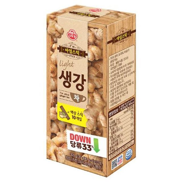 오뚜기 아임스틱 생강차 10T 간편한 스틱형