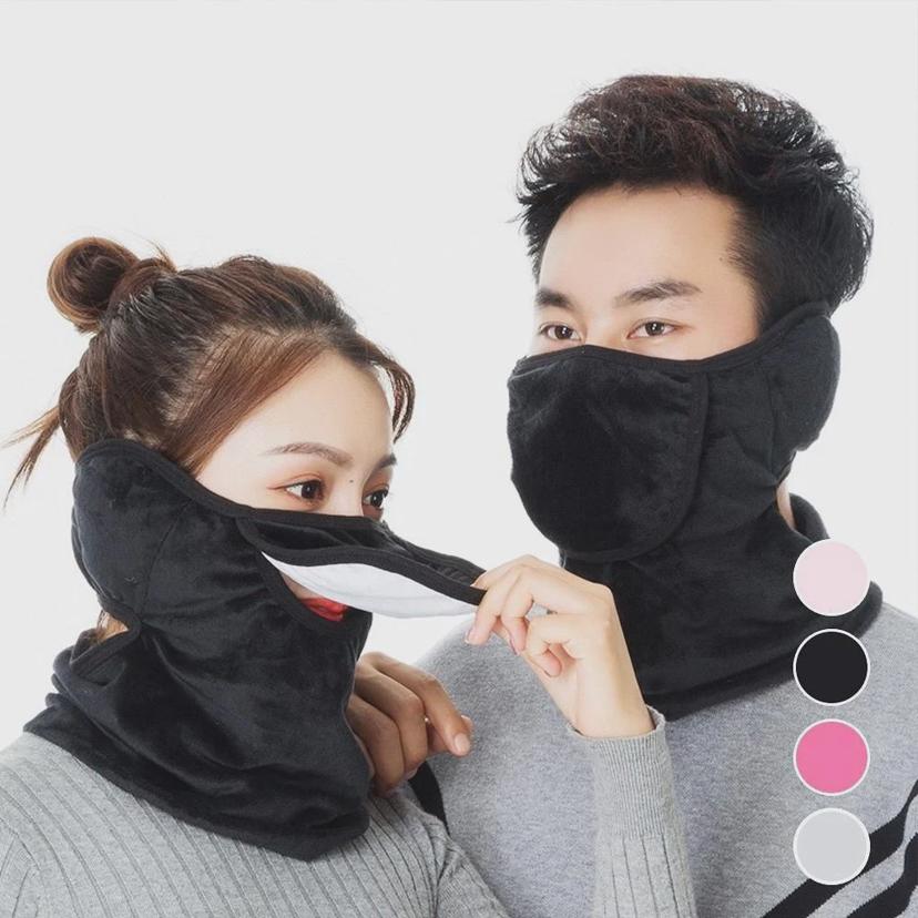 따뜻한 넥워머 오픈형 남녀공용 통풍 시트 커버