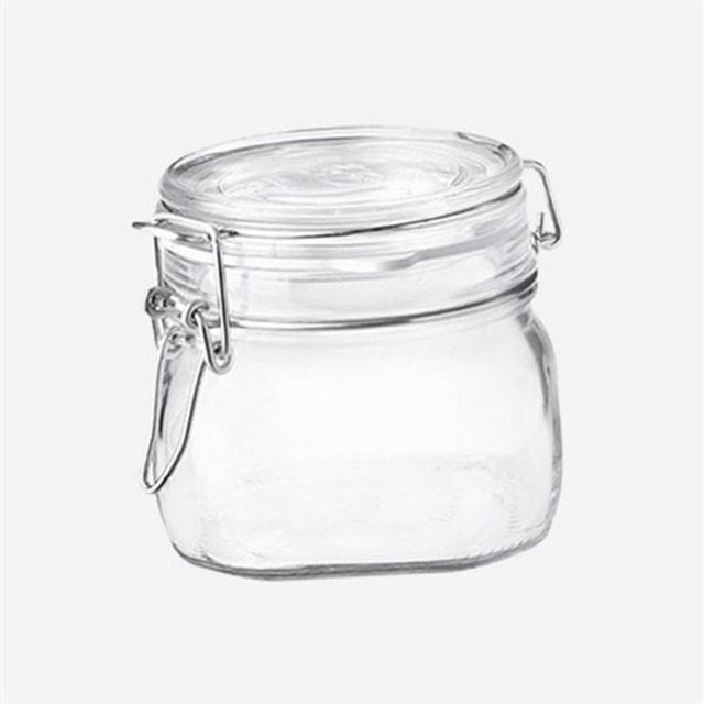 주방 저장 용기 식료품 저장 용기 다용도 밀폐 식품 보관 재료 소분 캐니스터 홈카페 직사각 장아찌 유리병