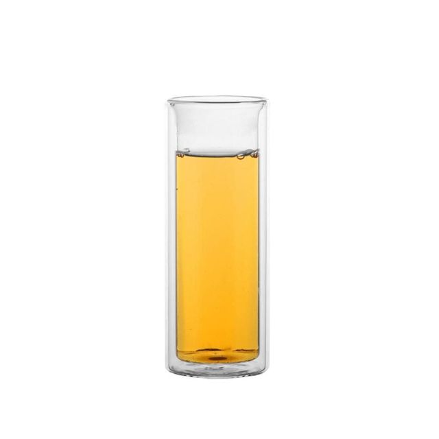 보온보냉 이중 내열유리컵 300ml